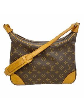 Louis Vuitton Shoulder Bag Monogram Boulogne 30 Brown